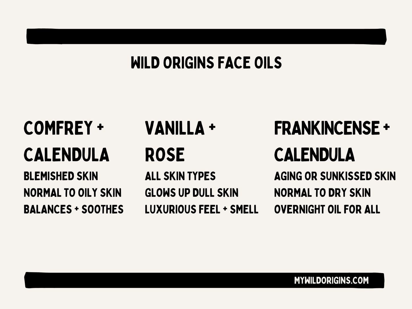 Rose + Vanilla Face Oil