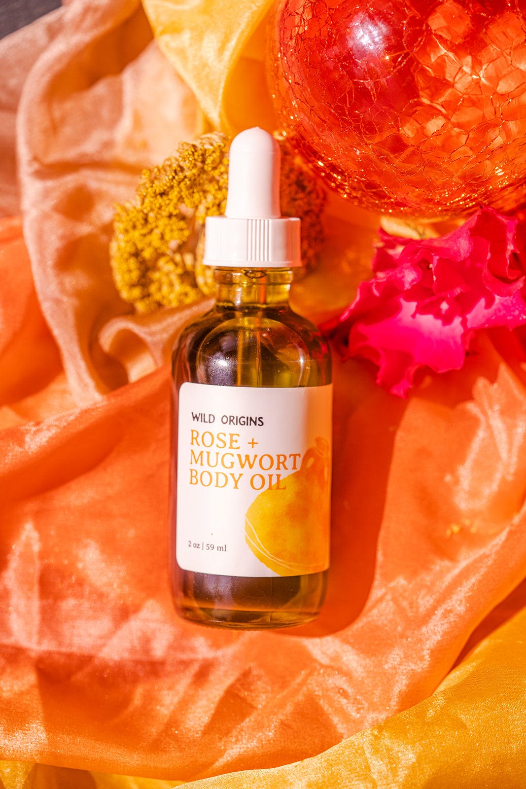 Rose + Mugwort Body Oil - Wild Origins